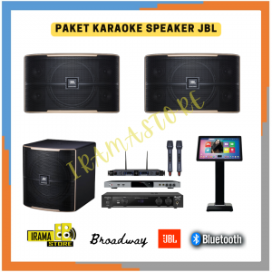 Paket Karaoke Rumah Speaker JBL Pasion 10 - Lengkap
